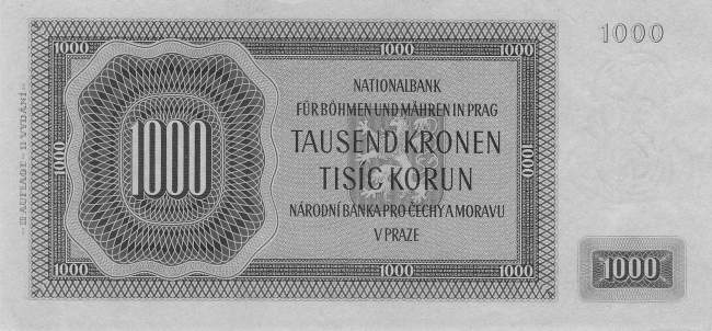 1000 Kronen 1942 ro.566d EA